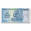 2008 Zimbabwe 1 Million Dollars Fort Bull Unc